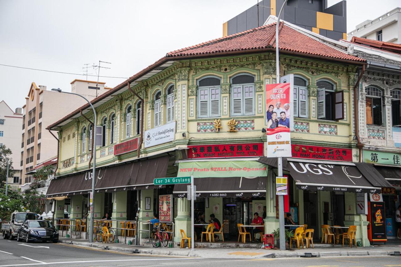 Q Loft Hotels@Geylang Szingapúr Kültér fotó